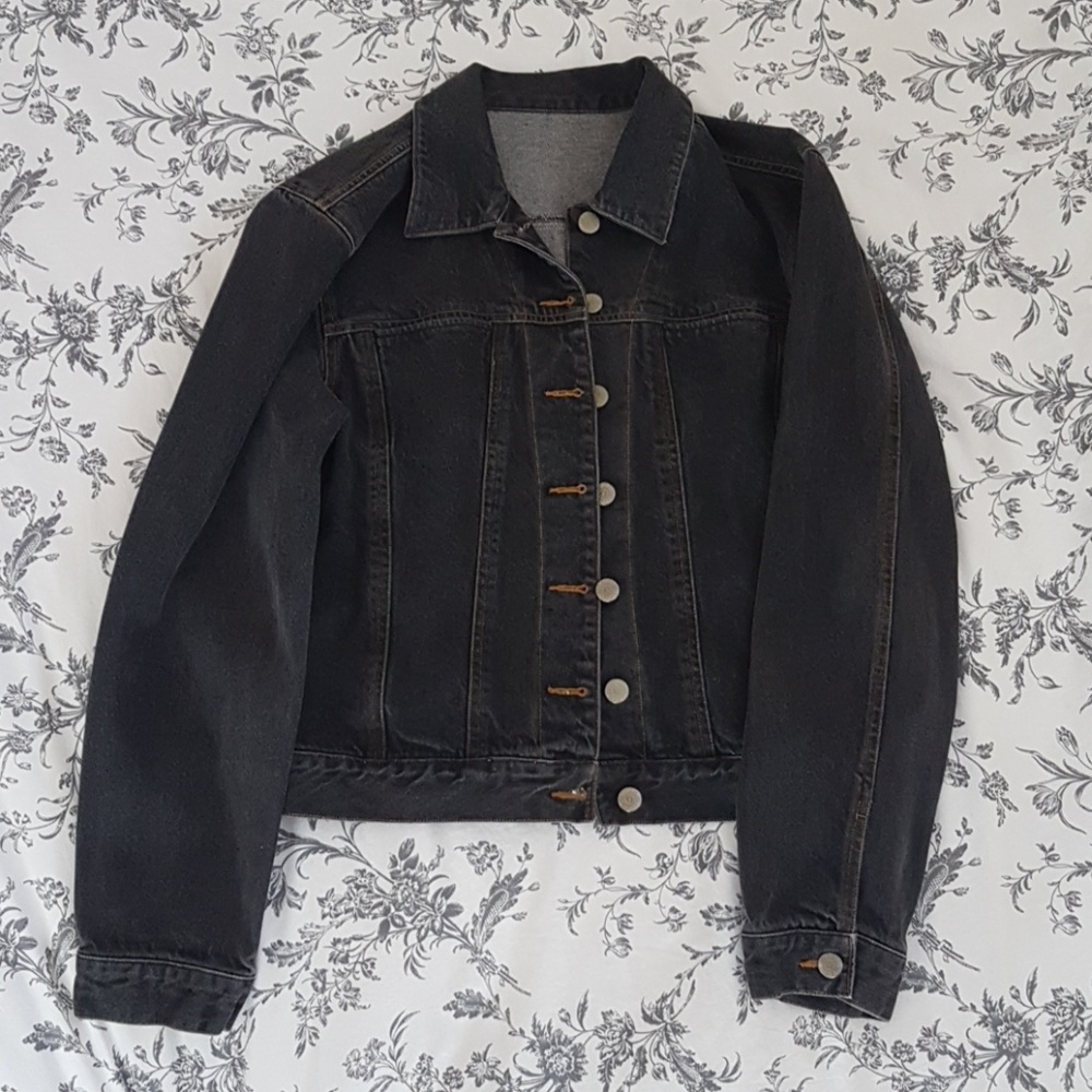 Vintage Esprit Black Denim Jacket